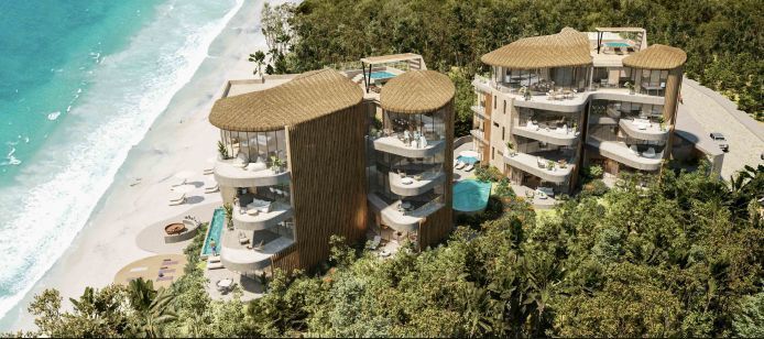 Penthouse frente al mar en venta en Playa del Carmen