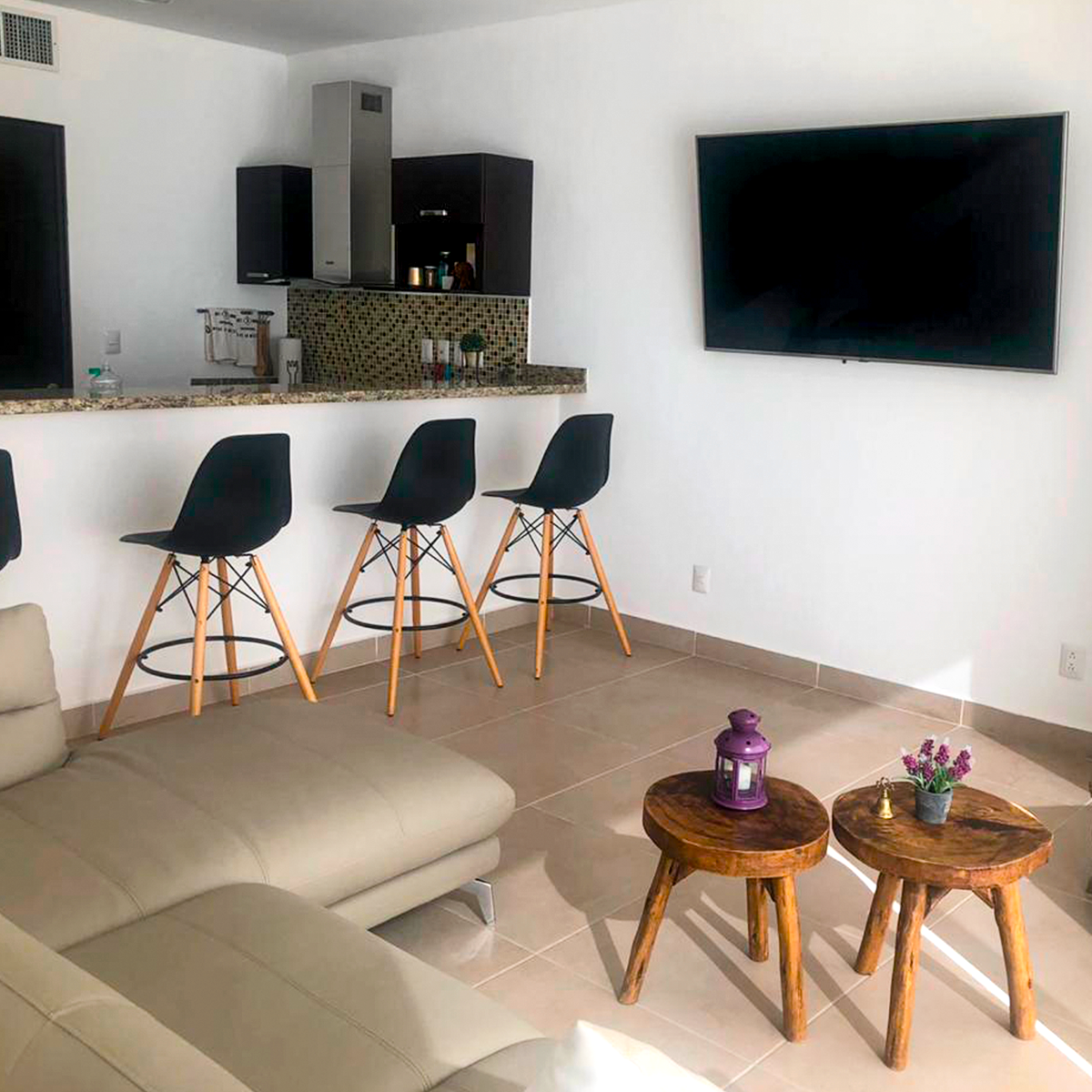 7 de 13: Sala ideal para pasar tardes en familia