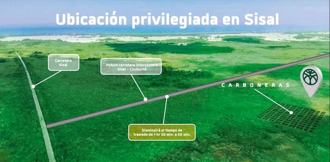 Carboneras Lotes de inversión en Playa Sisal