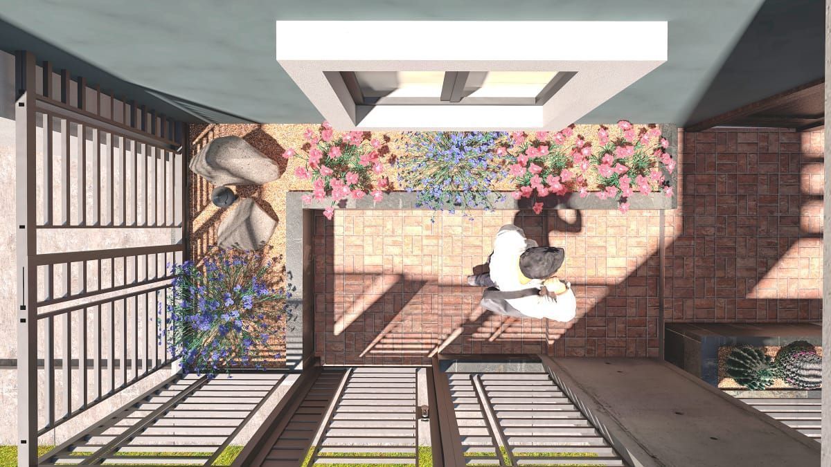 3 de 34: Vista aérea del acceso