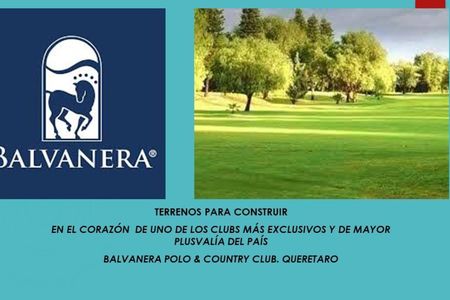 Querétaro,Balvanera Polo & Country Club. Venta de terrenos. | EasyBroker