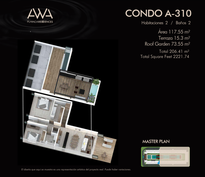Plano Condo A-310