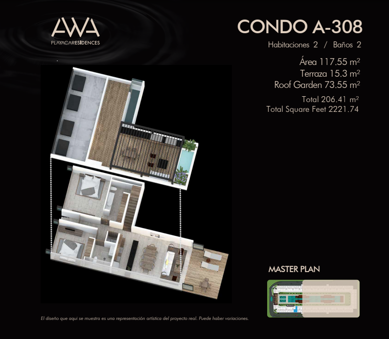 Plano Condo A-308