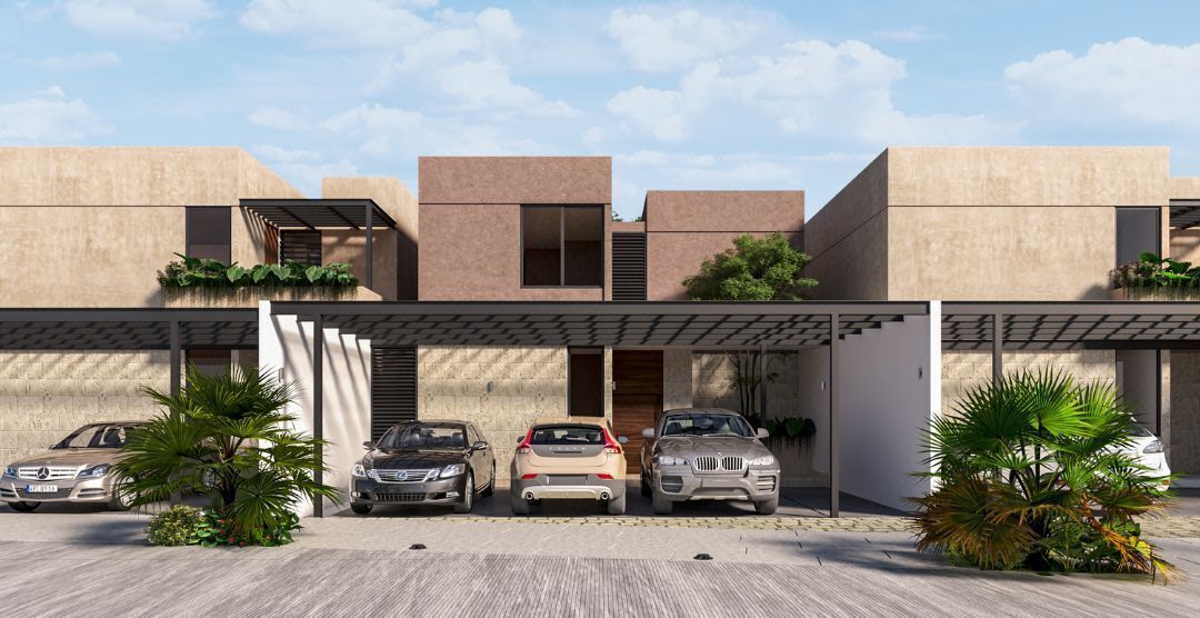Casa en Venta en Mérida. Privada Návita, Modelo A0 en Santa Gertrudis Copó