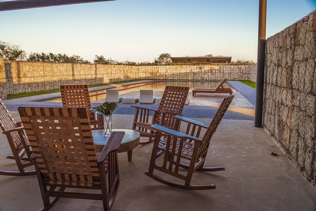 10 de 21: Terraza Social Techada en Área de Piscina