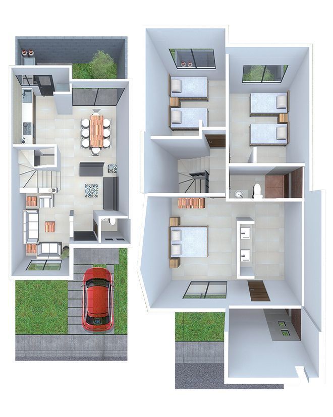 Casa de 3 habitaciones Residencial Horizontes Modelo Viena Ampliada |  EasyBroker