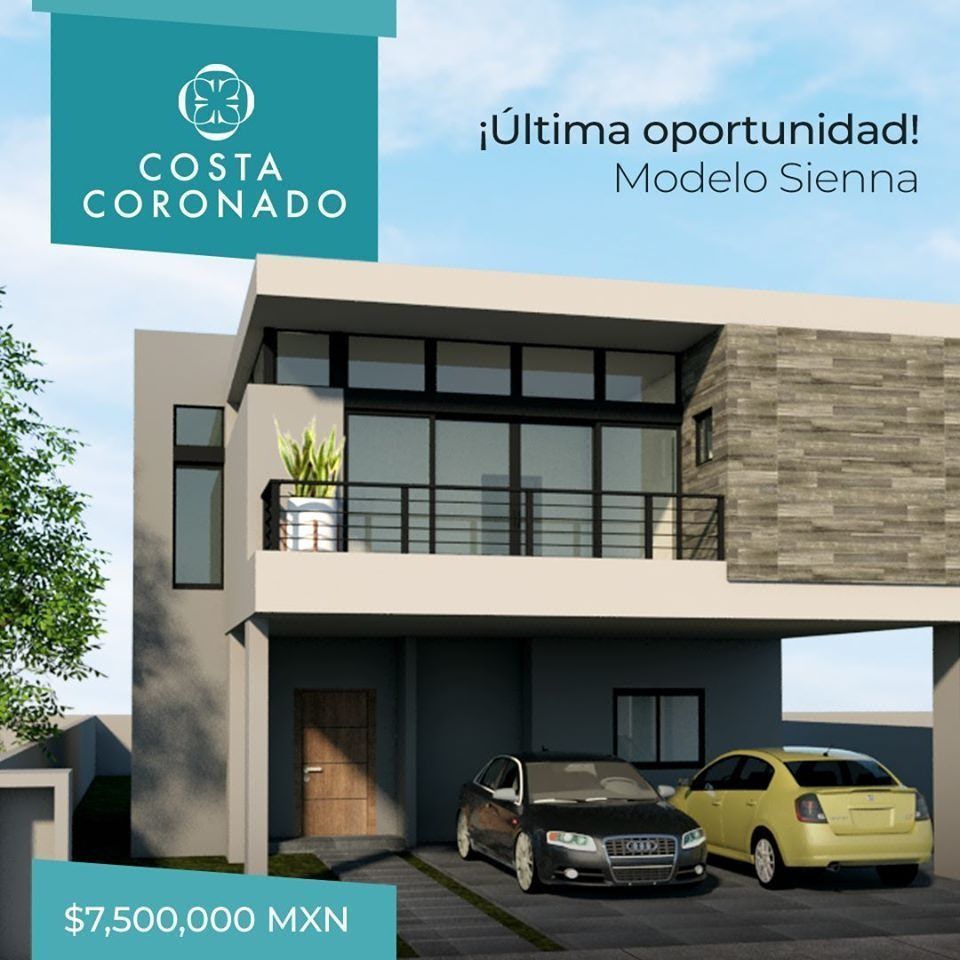 Casa a estrenar en Costa Coronado modelo Sienna