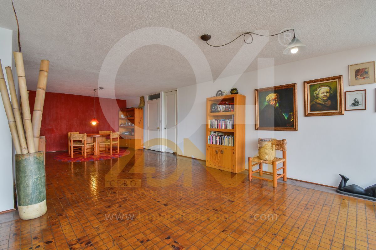 DEPARTAMENTO AMUEBLADO EN RENTA GUADALUPE INN, 1 CUADRA INSURGENTES SUR, 3 REC