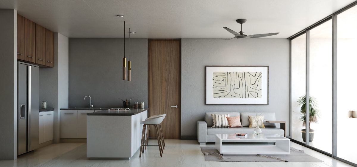 1 de 11: Sala, Comedor y Cocina