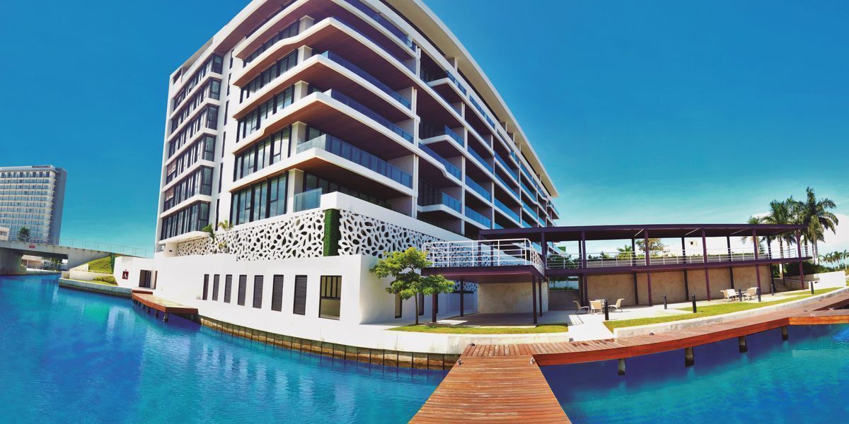 Departamento a la venta en Puerto Cancun con amenidades de lujo
