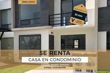 VD-202073 Renta de Casa - 2 Recamaras, Colonia Ancona; Celaya Guanajuato. |  EasyBroker