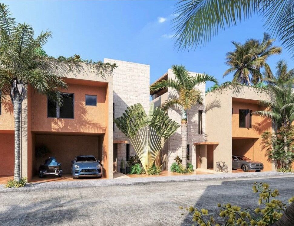 AMPLIAS CASAS Y DEPARTAMENTOS EN VENTA EN PLAYA DEL CARMEN, NUEVO RESIDENCIAL