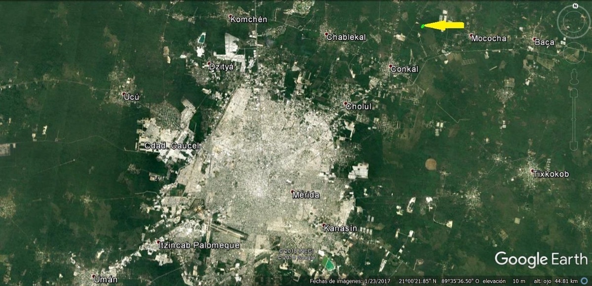 5 de 8: Municipio y Localidad de Conkal, Yucatán