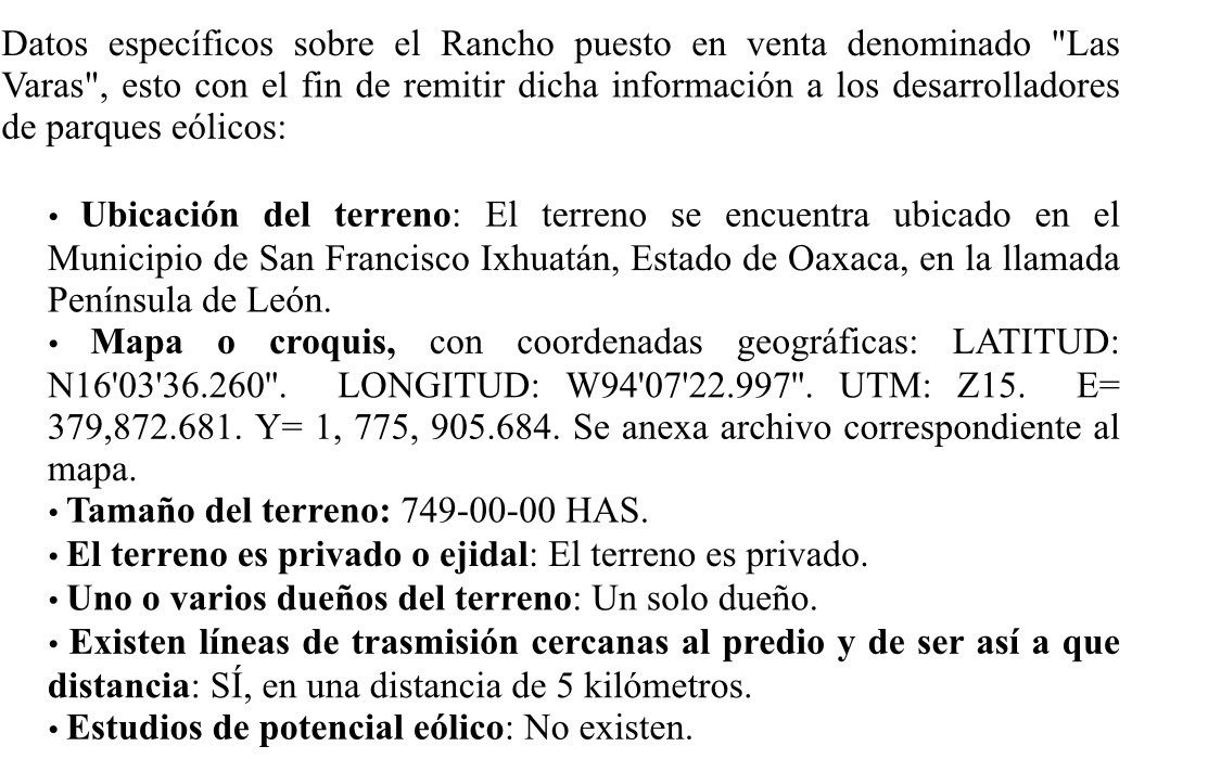 749 Has de Terreno en Oaxaca - foto 2