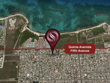 Terreno uso de suelo mixto sobre avenida en venta en la colonia Colosio playa de
