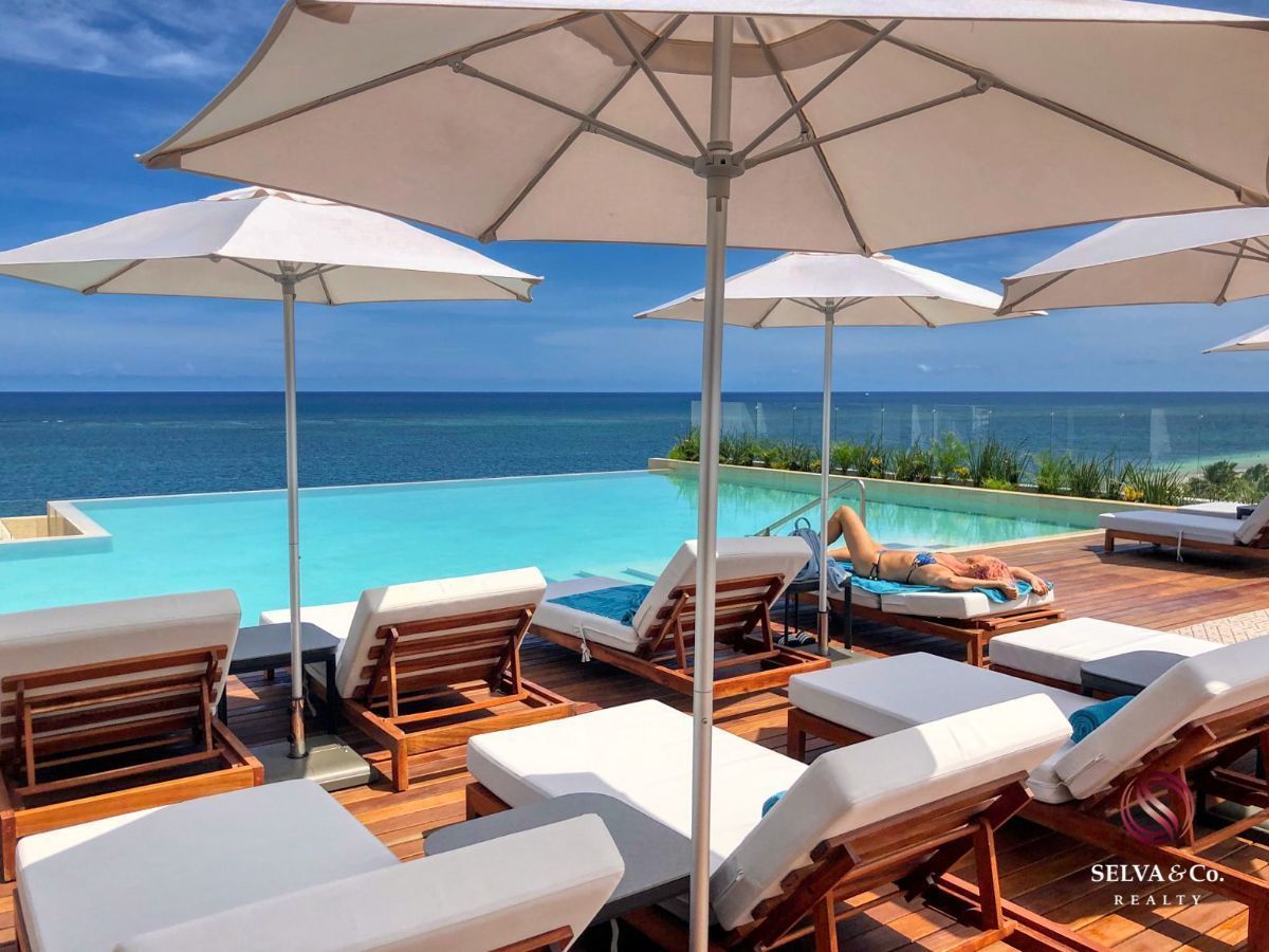 Loft de lujo frente al mar con amenidades de hotel en venta en Puerto Morelos