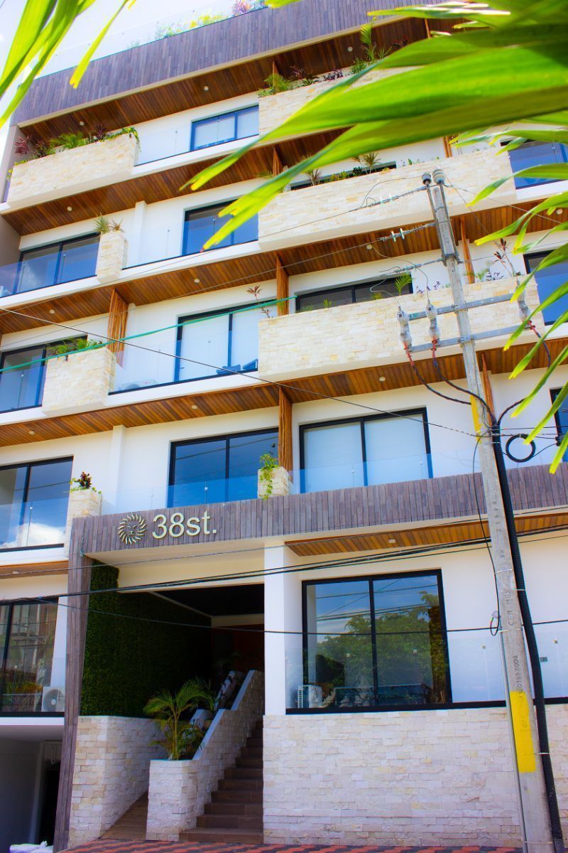 DEPARTAMENTOS EN VENTA EN PLAYA DEL CARMEN, MODERNO PROYECTO