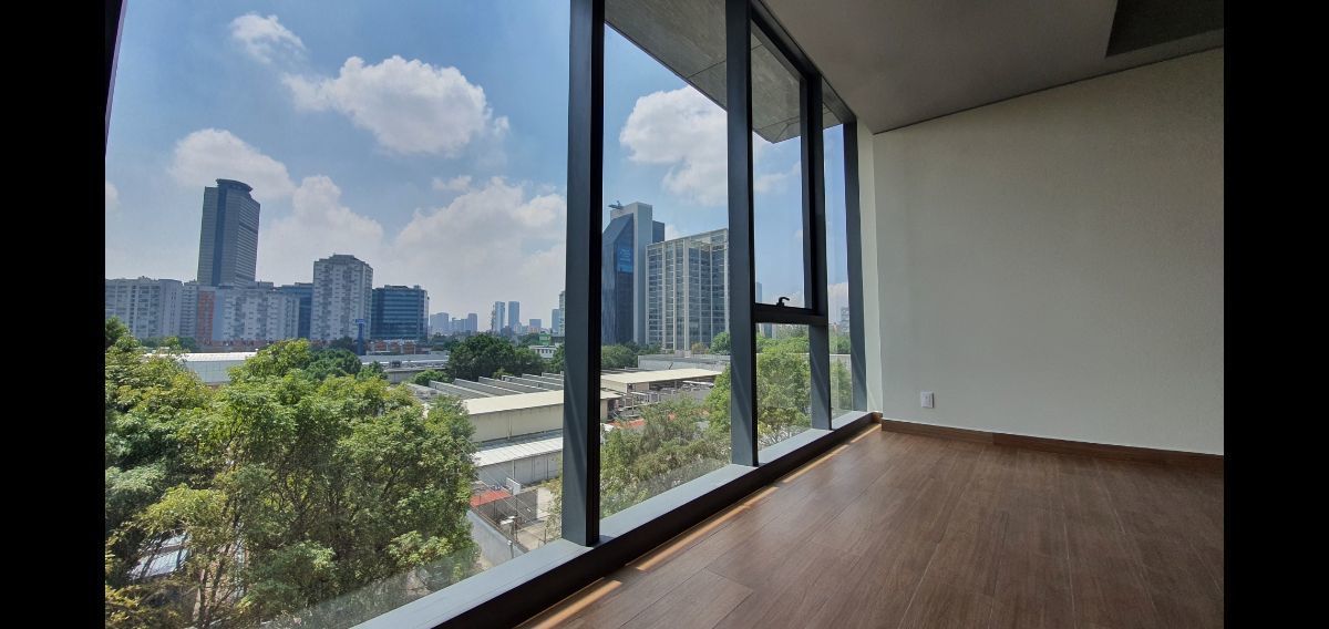 1 de 24: Vista desde area sala-comedor del departamento