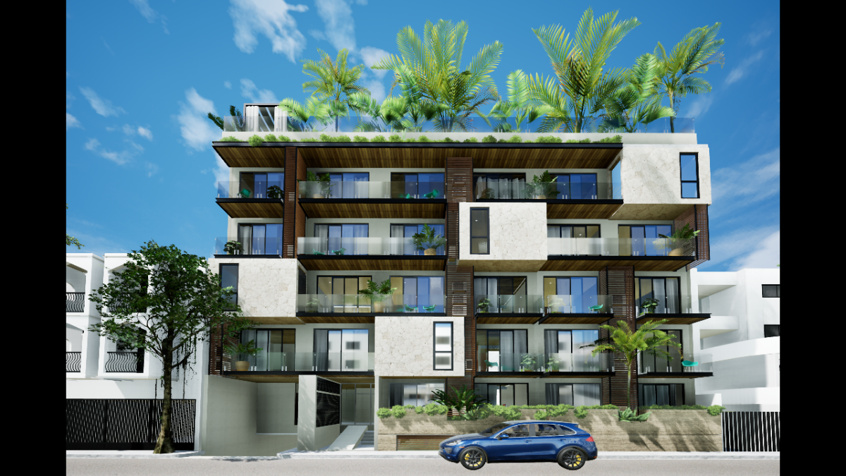 ESTUDIOS Y DEPARTAMENTOS EN VENTA EN PLAYA DEL CARMEN, EN DESARROLLO CENTRICO
