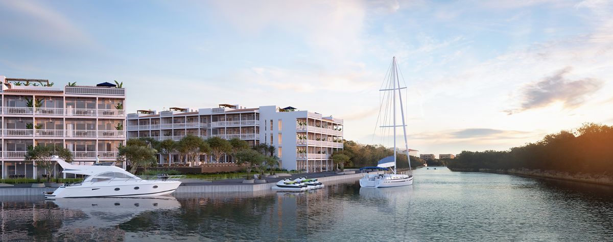 INCREIBLES DEPARTAMENTOS EN PUERTO AVENTURAS, DESARROLLO MARINA DE LUJO