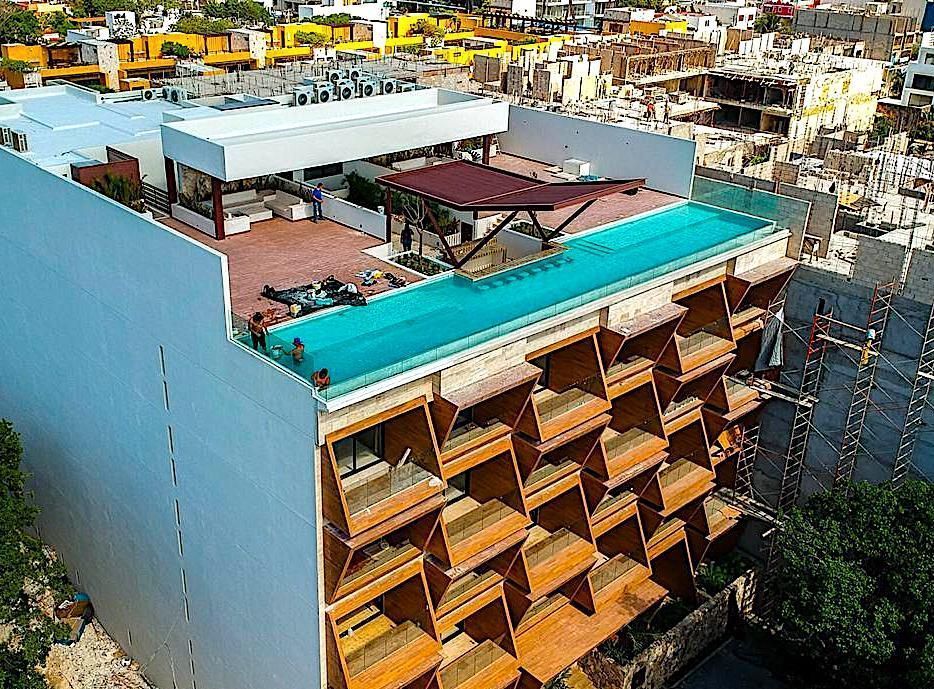 Penthouse en venta de 1 recamara, alberca en rooftop en la zona italiana de Play
