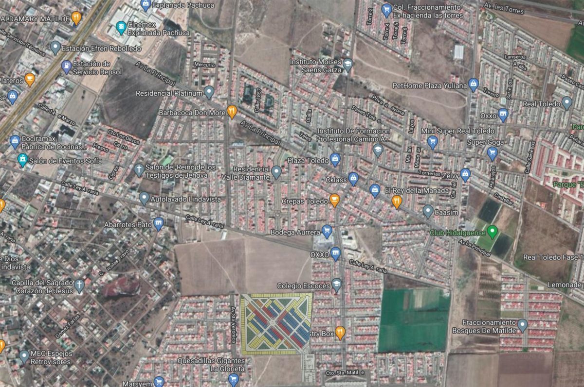 Preventa Lotes de 120m2 en Fracc. Arboledas de San Miguel