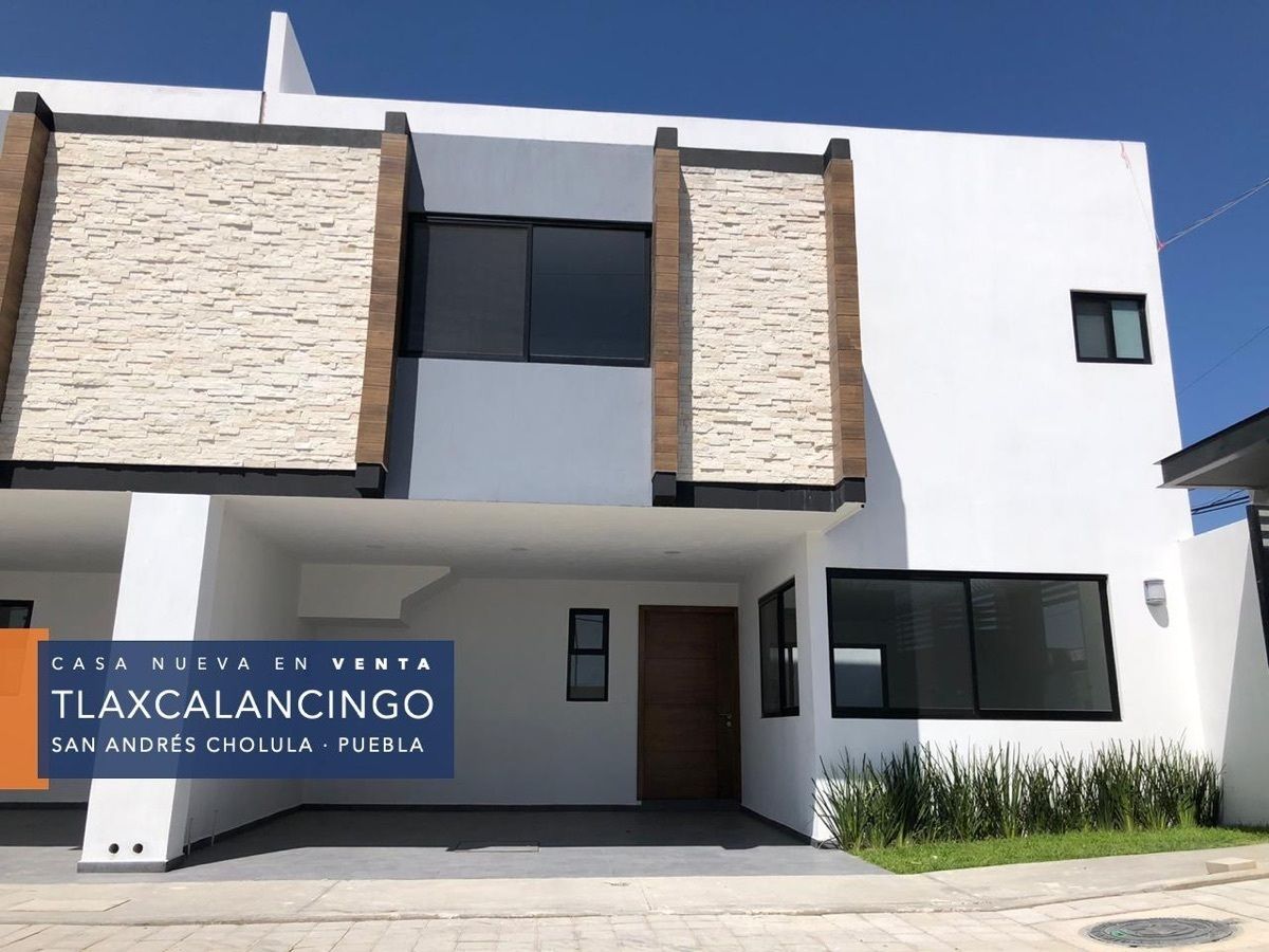 CASA NUEVA EN VENTA EN CHOLULA, PUEBLA. 4 RECÁMARAS