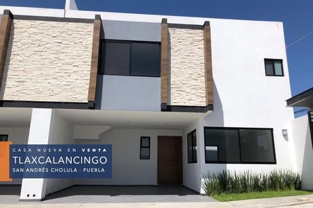 CASA NUEVA EN VENTA EN CHOLULA, PUEBLA. 4 RECÁMARAS