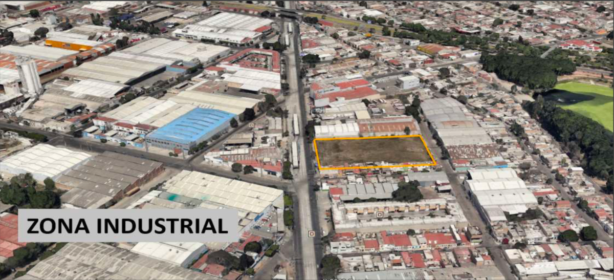 Terreno Frente a Zona Industrial de Guadalajara ideal para Bodega