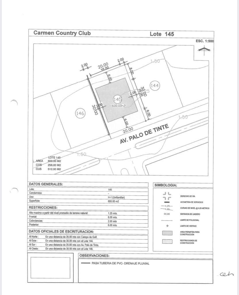 Terreno en Venta en Country Club Ciudad del Carmen