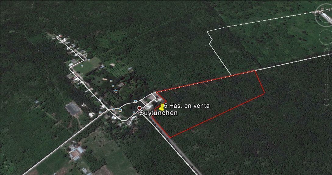 Venta Terreno Suytunchen 5 Hectáreas con servicios a 2 km de Sierra Papacal