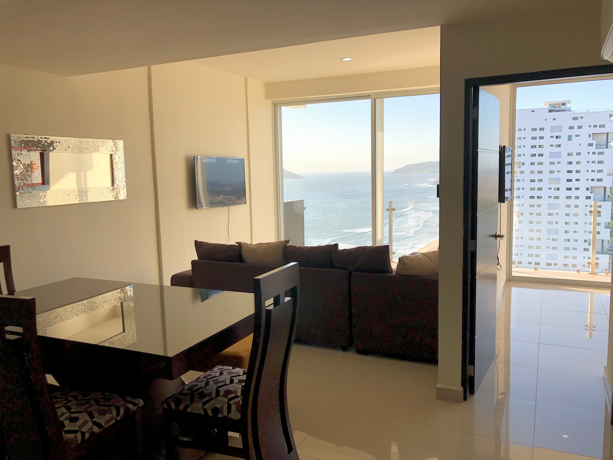 Departamento en renta en Malecón de Mazatlán