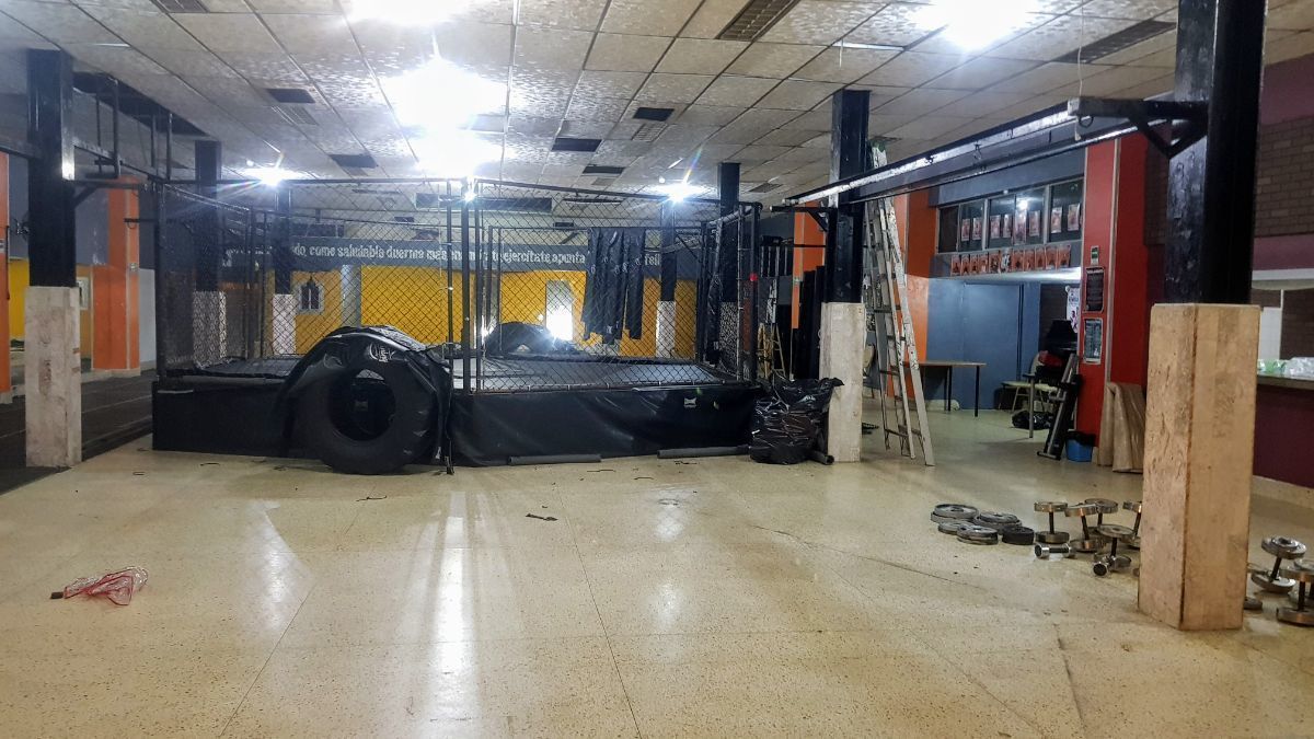 4 de 6: Incluye jaula de pelea para artes marciales mixtas 