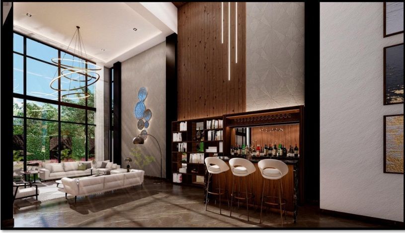 Sala y bar