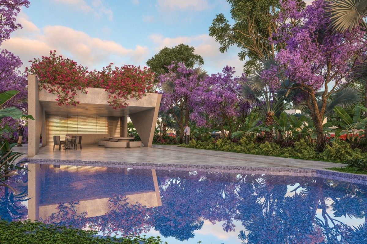 TERRENOS EN VENTA EN RESIDENCIAL BLANCA, KIKTELI, MÉRIDA. AMENIDADES.
