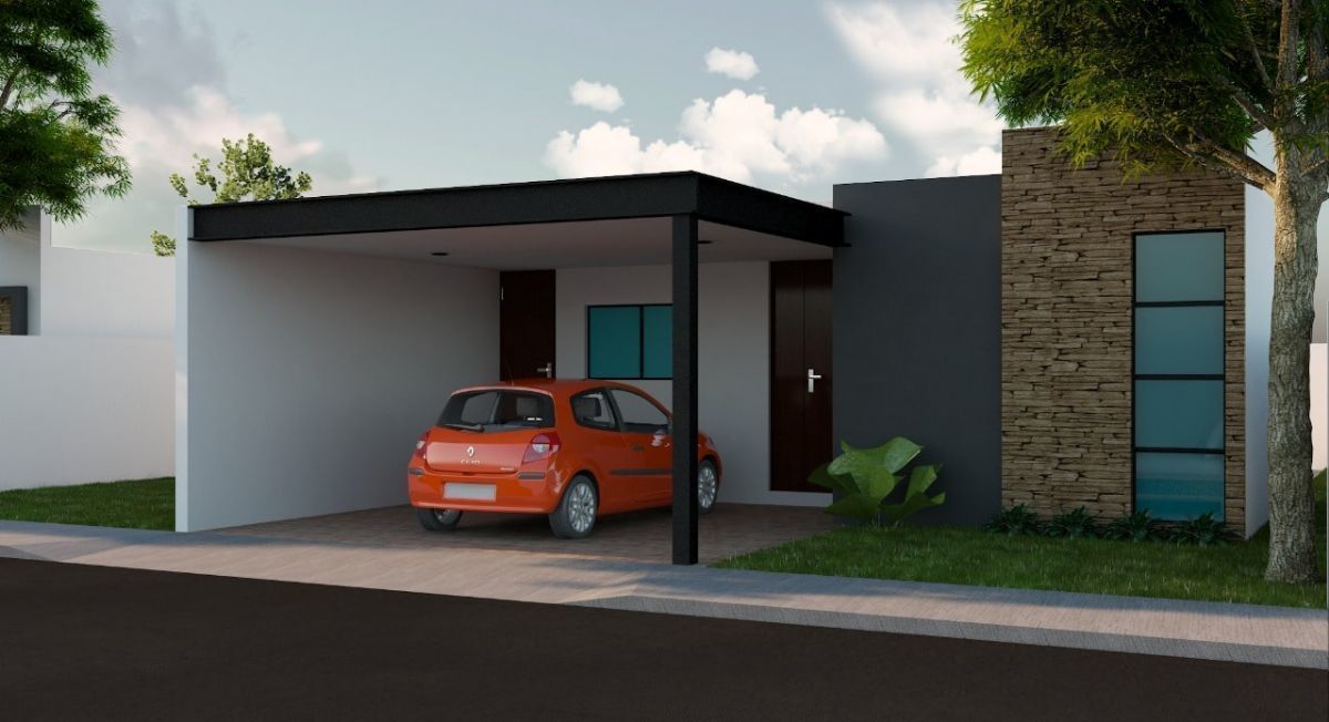 Casa de 1 Planta en Venta en Gran San Pedro Cholul Mérida Yucatán.