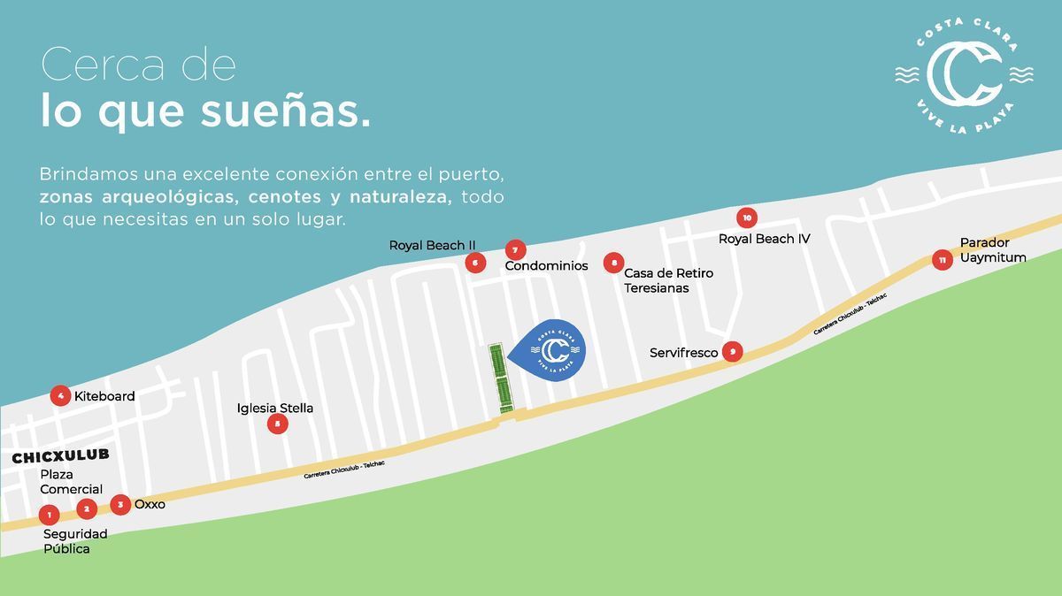 8 de 11: Terreno en venta en Playa de Yucatan