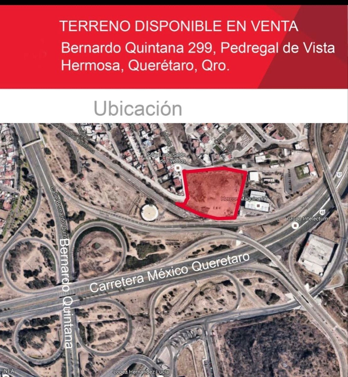 Terreno en venta Queretaro, Qro. Para inversionistas.
