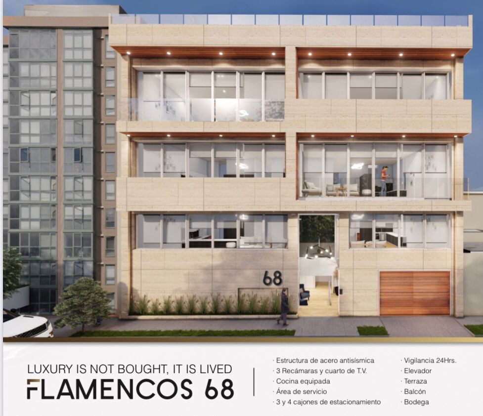 Flamencos, San José Insurgentes, Departamentos en Venta