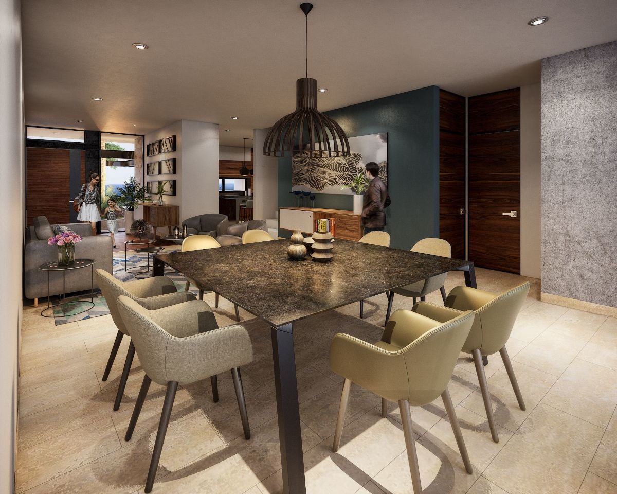 3 de 6: Comedor casa venta Santa Gertrudis Copó Mérida