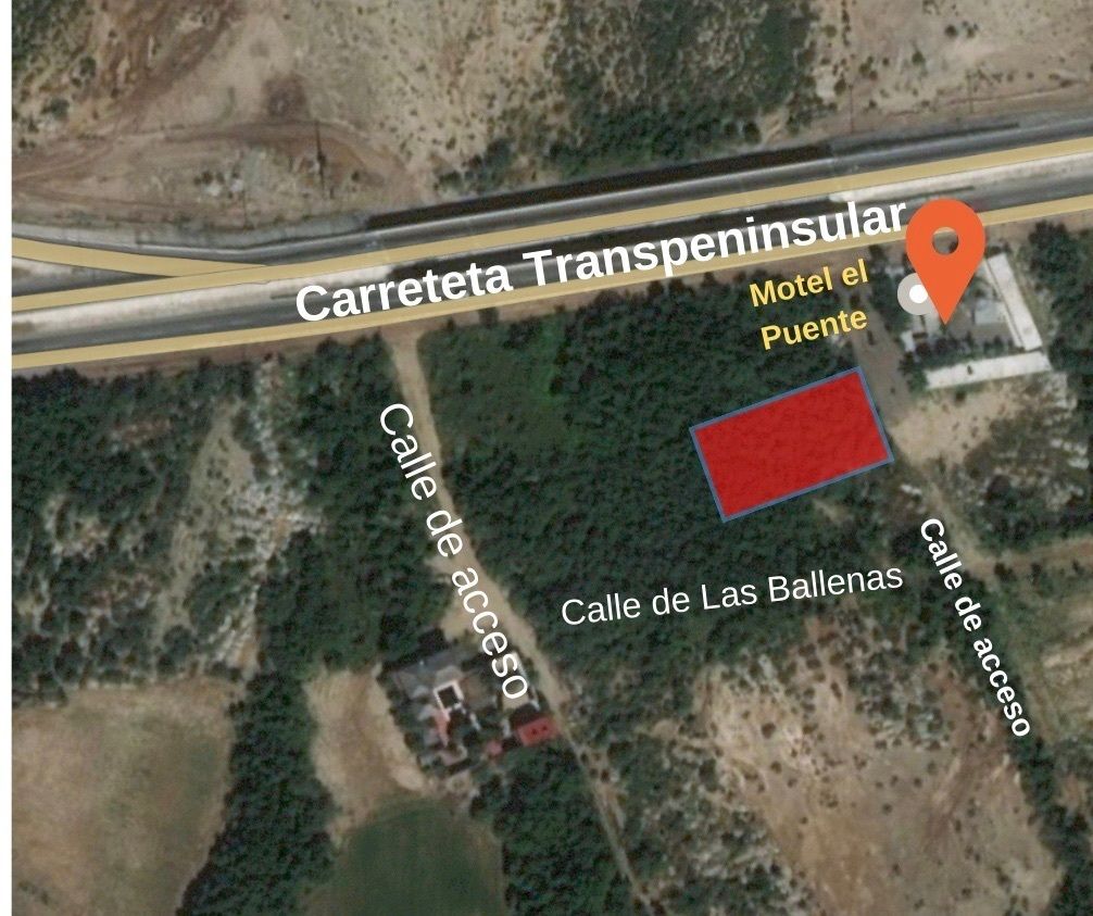 Terreno en Chametla, La Paz B.C.S., a un lado Motel El Puente