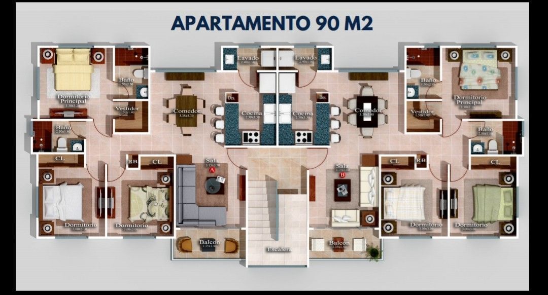 Proyecto de Apartamentos en la República de Colombia