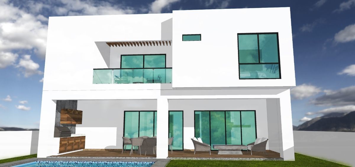 4 de 10: Fachada posterior