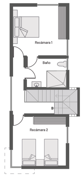 3 de 15: Planta Alta