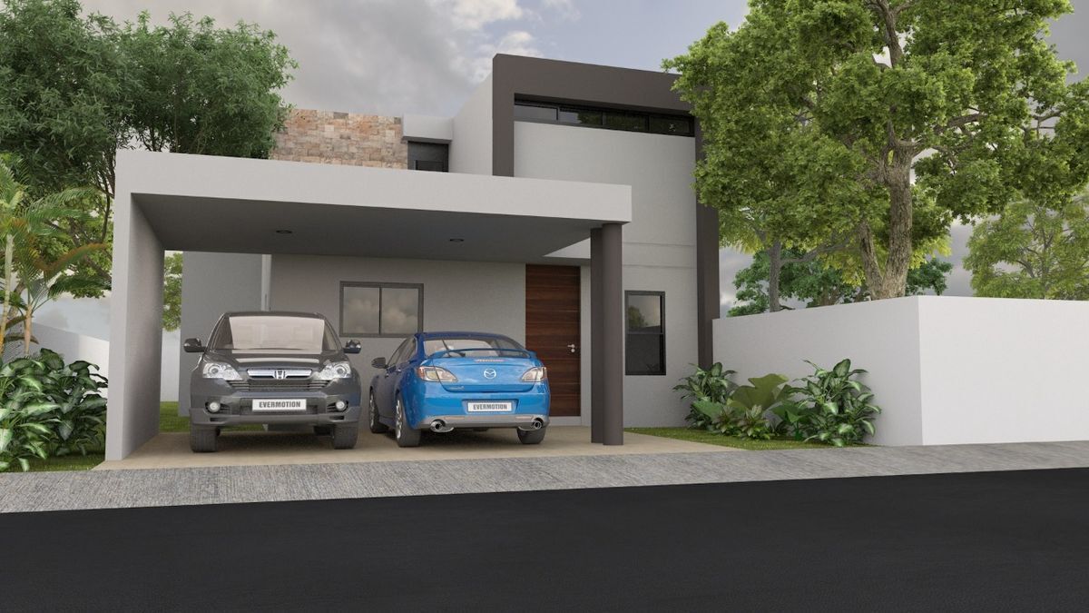 CASA EN VENTA EN MERIDA-CONKAL, PRIVADA CANARIA, LOTE 1, DICIEMBRE 2022