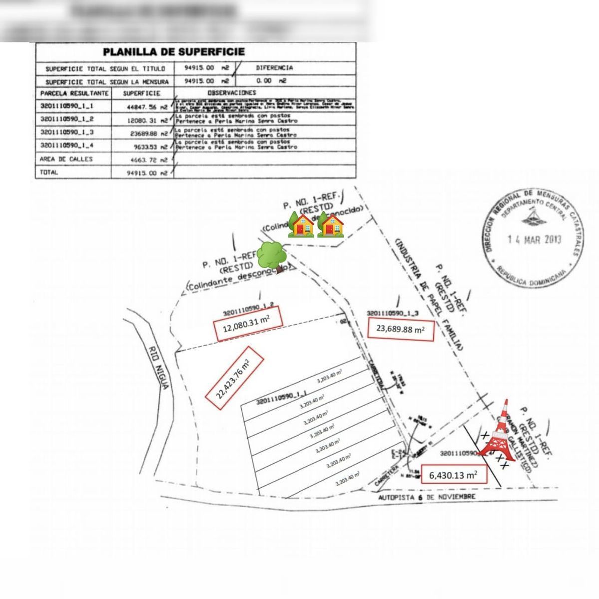 1 de 1: Plano Terreno