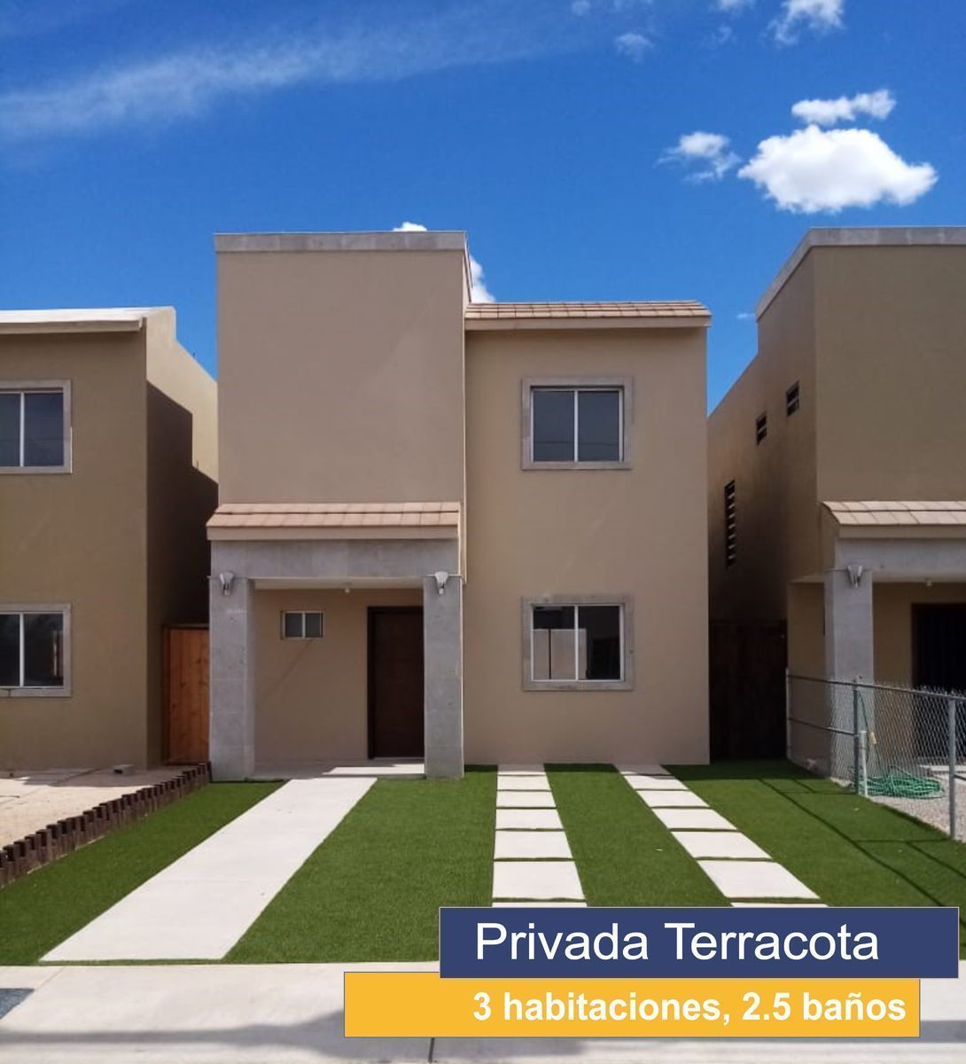 Terracota Residencial, Bonita y Cómoda Casa de 2 Plantas en Privada.