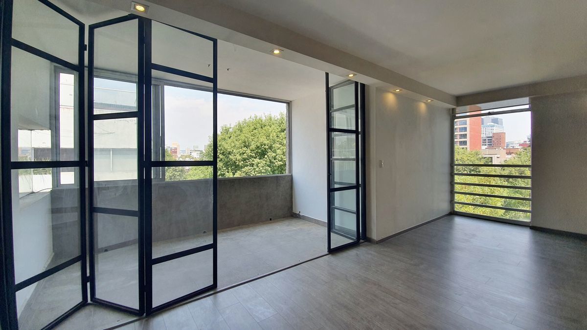 2 de 30: TERRAZA-BALCON-POLANCO-PARQUE-RENTA-LUJO-CARMEN-LABORIN