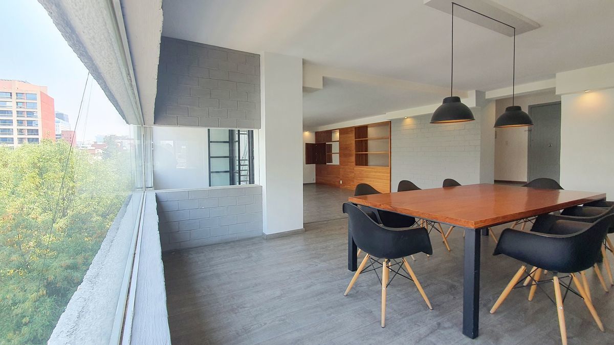 1 de 30: TERRAZA-BALCON-POLANCO-PARQUE-RENTA-LUJO-CARMEN-LABORIN