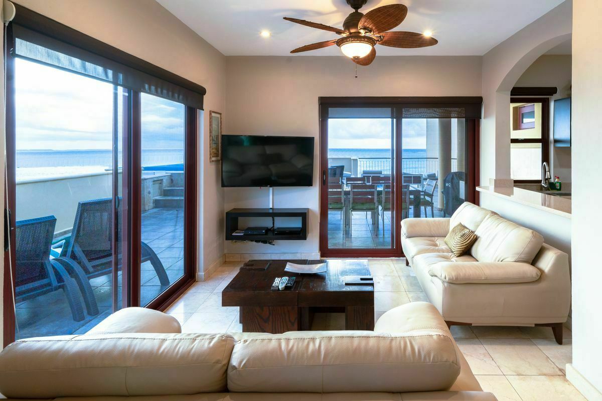 11 of 34: Ocean view living room